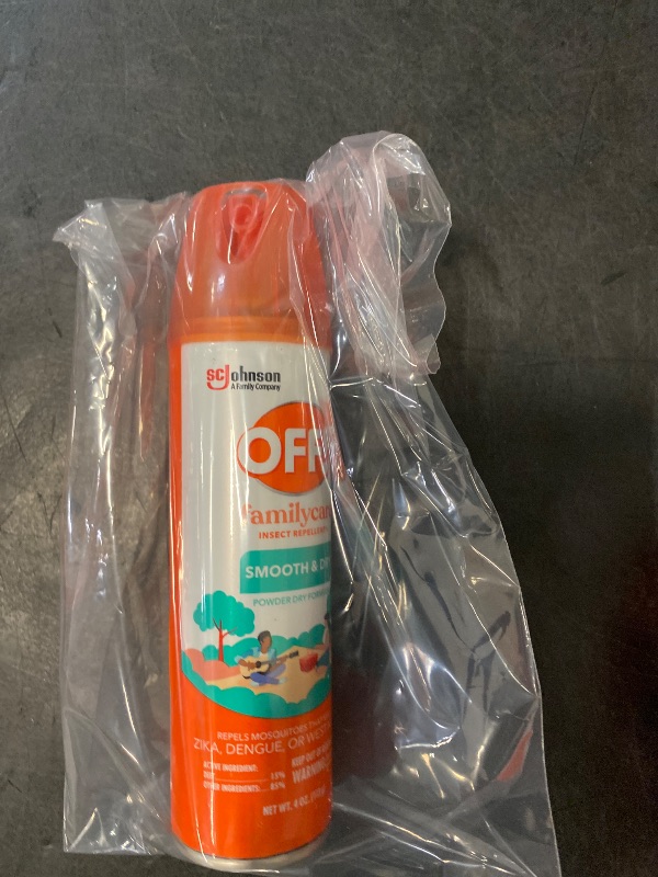 Photo 1 of OFF Familycare Smooth and Dry Insect Repellent, 4 Ounce