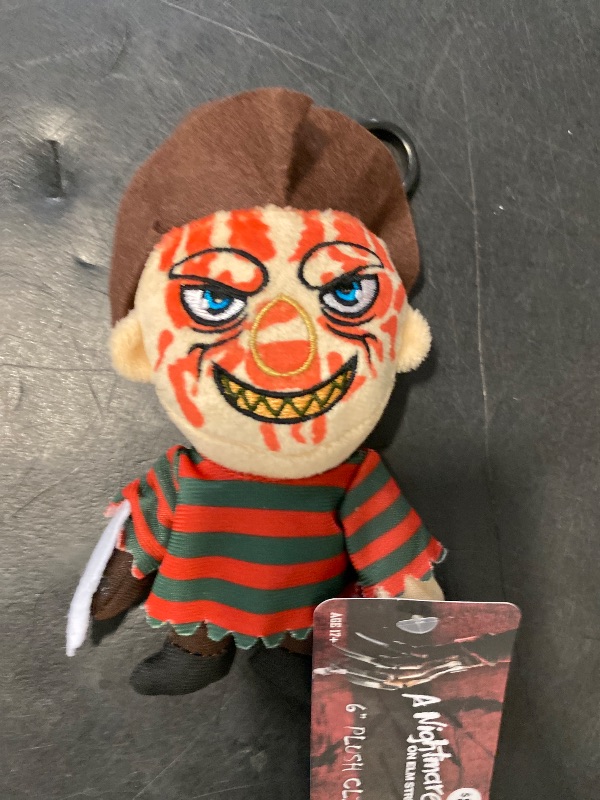 Photo 1 of 4 a Nightmare Before Elm Street Freddy Krueger Plush Halloween Decorative Clip