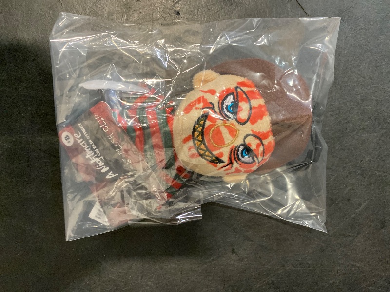 Photo 1 of 4 a Nightmare Before Elm Street Freddy Krueger Plush Halloween Decorative Clip