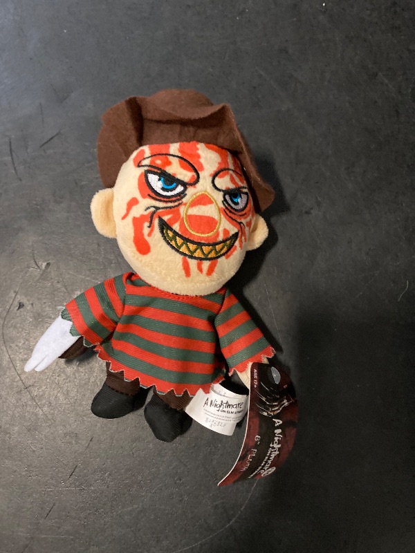 Photo 1 of 4 a Nightmare Before Elm Street Freddy Krueger Plush Halloween Decorative Clip