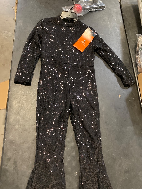 Photo 1 of Size Med Large Girls Hyde & Eek GLAM POP STAR Costume Jumpsuit Microphone