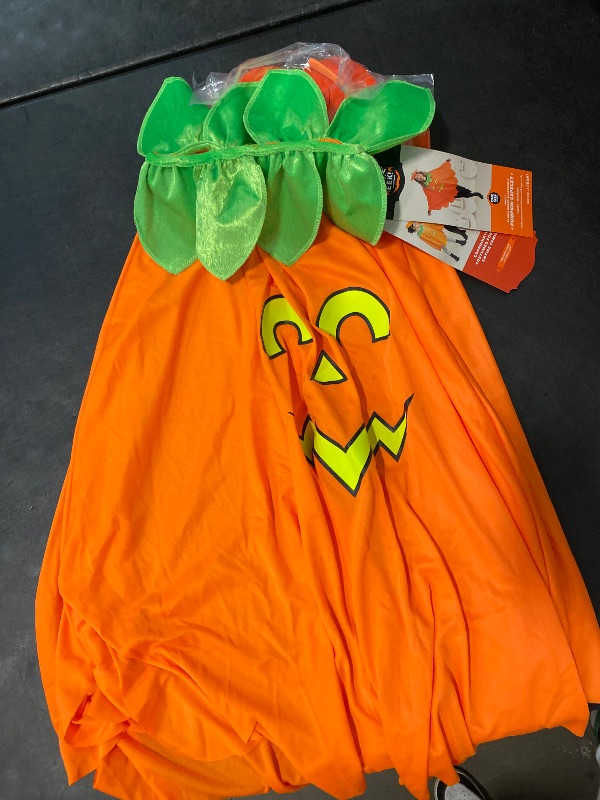 Photo 1 of Adult Glows under blacklight Pumpkin Capelet 