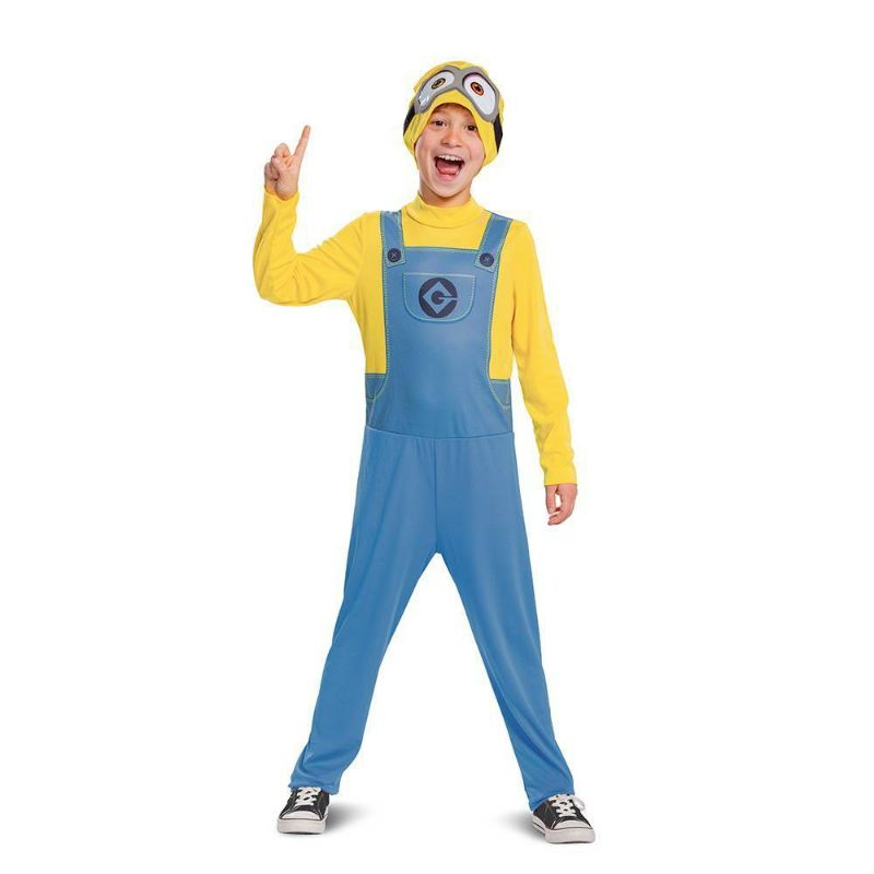 Photo 1 of Size 2T Toddler Boys & Girls Despicable Me Minion Costume Jumpsuit & Beanie