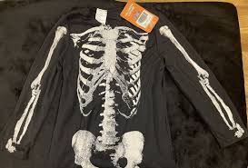 Photo 1 of Kids Skeleton Costume Glow in The Dark - Halloween Cosplay - Just For Party