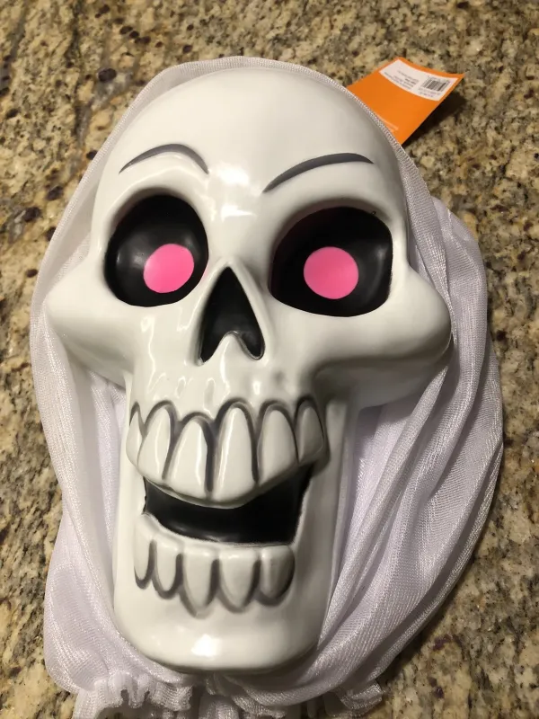 Photo 1 of Hyde & EEK! Neon Skeleton Ghoul Halloween Prop Decoration