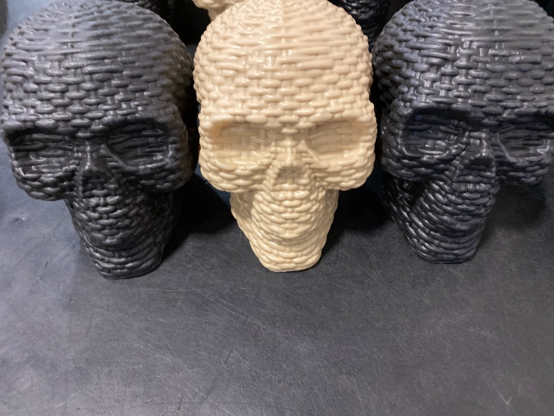 Photo 1 of 3 Pack Hype & Eek Halloween Decor Skull