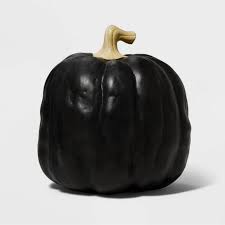 Photo 1 of NEW Hyde & Eek Black Sheltered Porch Pumpkin Decorative Sculpture, Large