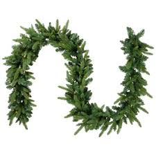 Photo 1 of Northlight Real Touch™?9ft Pre-Lit Washington Frasier Fir Artificial Christmas Garland