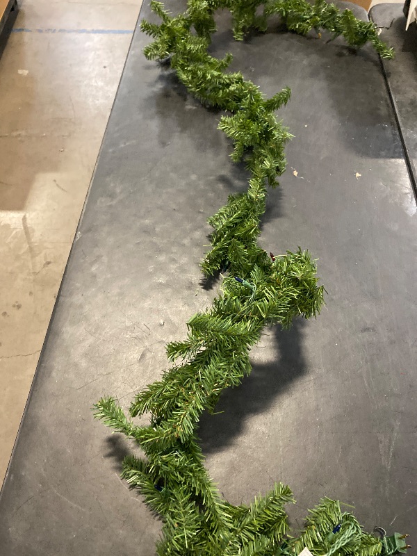 Photo 1 of Northlight Real Touch™?9ft Pre-Lit Washington Frasier Fir Artificial Christmas Garland