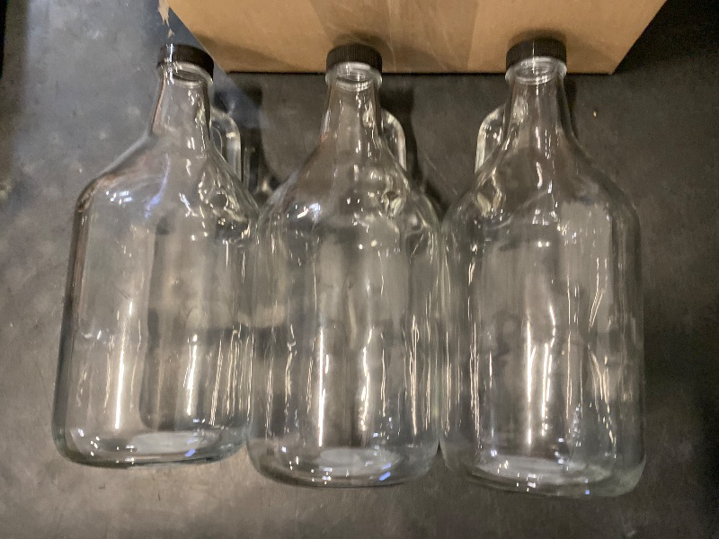 Photo 1 of 3 pack Target Bullseye Glass Growler 65oz
