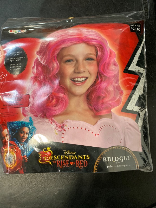 Photo 1 of  Descendants 4 Rise of Red BRIDGET Costume Wig