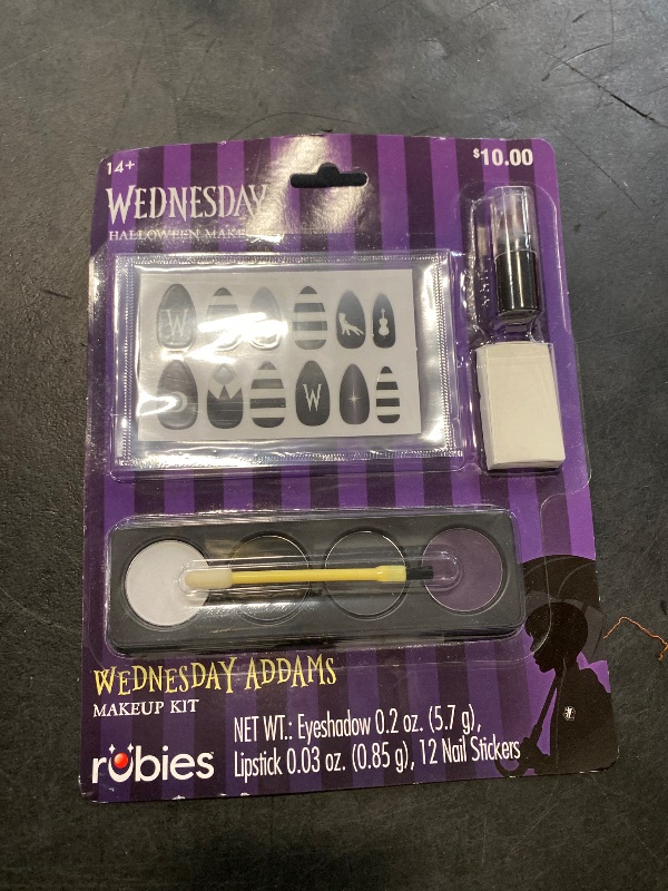 Photo 1 of Wednesday Addams Halloween Makeup Kit