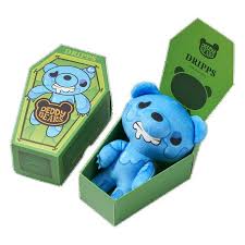 Photo 1 of Deddy Bears Gutsy Bear Coffin Plush