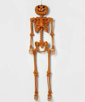 Photo 1 of Hyde & Eek! Boutique 60 Inch Posable Skeleton Halloween Decorative Prop