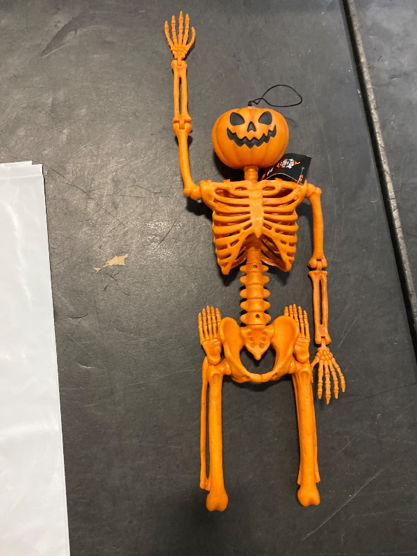 Photo 1 of Hyde & Eek! Boutique 60 Inch Posable Skeleton Halloween Decorative Prop