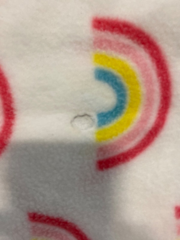 Photo 1 of Kids Rainbow Unicorn Hooded Blanket
