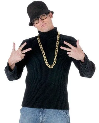 Photo 1 of Old School Rapper 80s Costume Kit