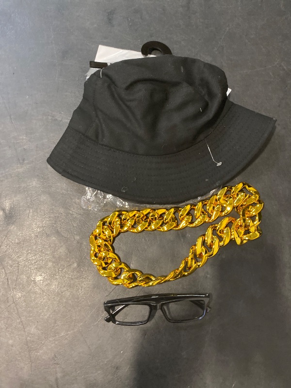 Photo 1 of Old School Rapper 80s Costume Kit