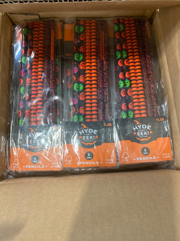 Photo 1 of 24 Packs of 6ct Halloween pencils 