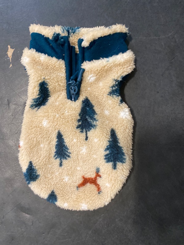 Photo 1 of Size S Trees and Wildlife Faux Shearling Dog and Cat Jacket - Wondershop