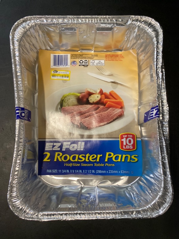 Photo 1 of Hefty EZ Foil Roaster Pans 2 ct