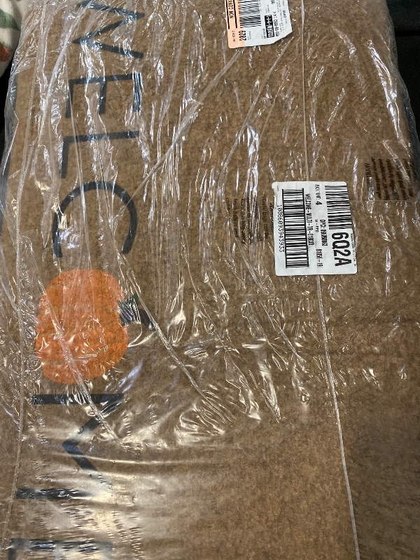 Photo 1 of 1'6"x2'6" Halloween 'Welcome' Faux Coir Doormat Natural/Orange - Hyde and EEK! Boutique™: Outdoor Front Mat, Low Pile
