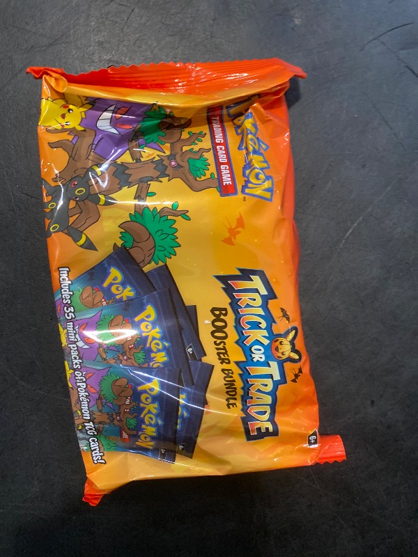 Photo 1 of Pokemon Trading Card Game Trick or Trade BOOster Bundle Box