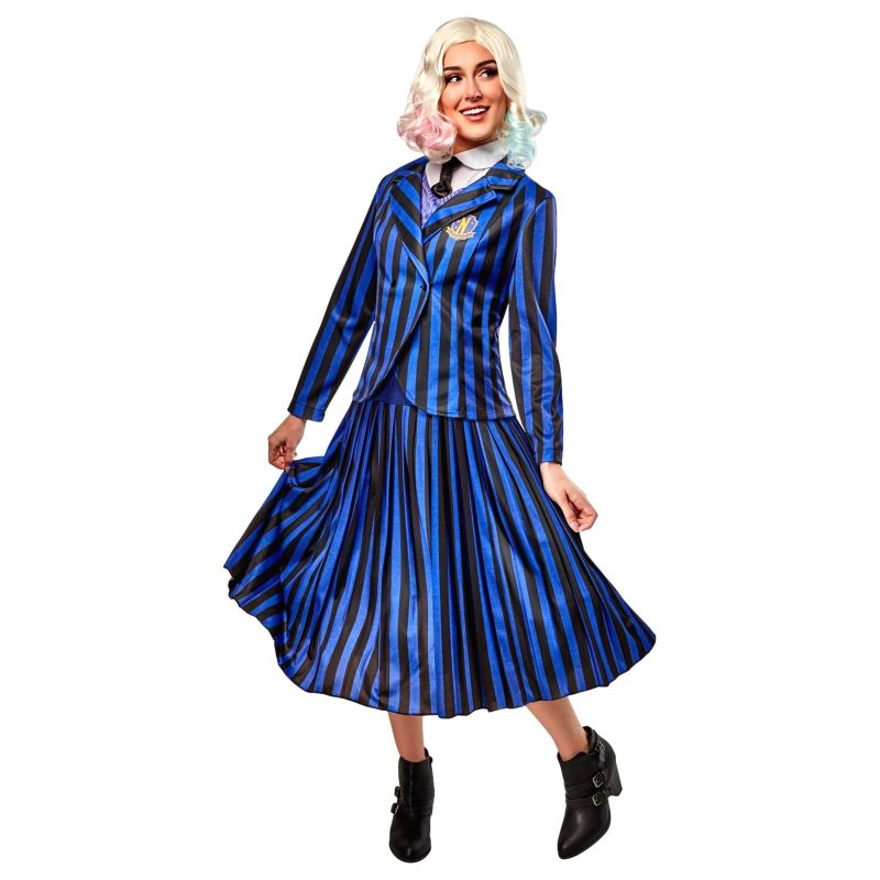 Photo 1 of Size L Wednesday Evermore Academy Enid Sinclair School Uniform Halloween Costume