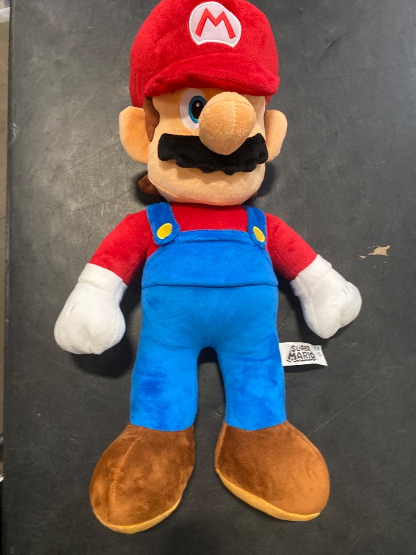Photo 1 of Nintendo Super Mario 20" Jumbo Stuffed Plush Buddy Mario