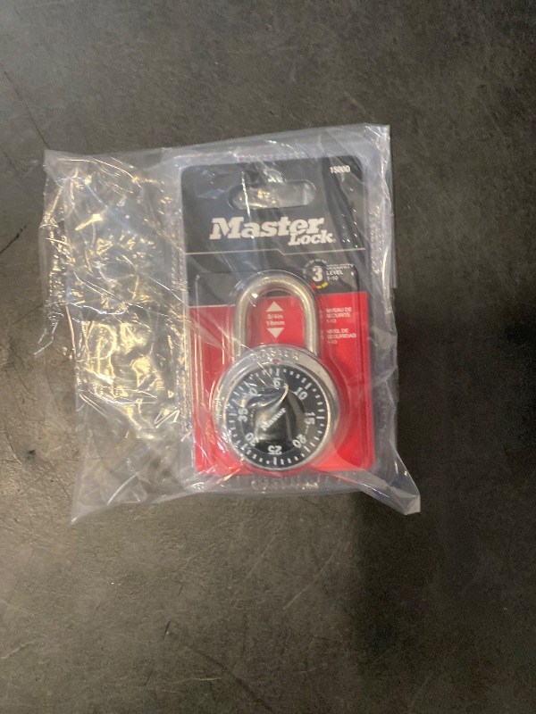 Photo 1 of PADLOCK CMBO DIAL 1-7/8"