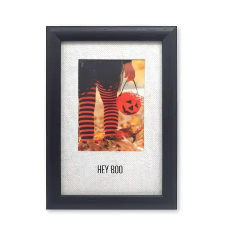 Photo 1 of 5pack The Elsa L 3x4 Happy Halloween Picture Frame Charcoal