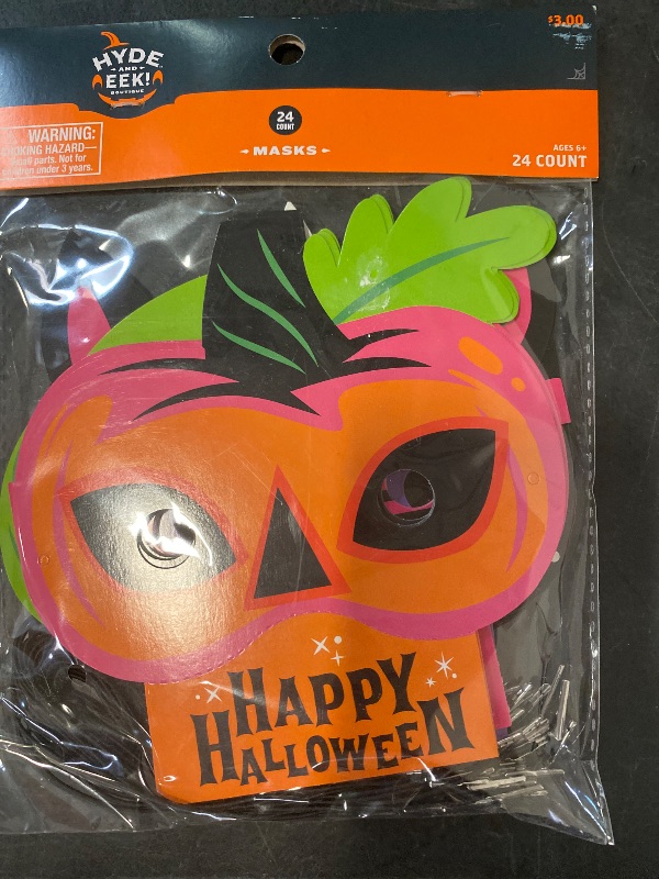Photo 1 of 10packs of 24 count HYDE & EEK Masks