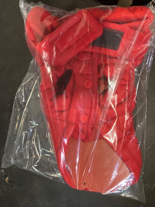 Photo 1 of Size Xs The Cuddle Collab Zelda, Titus & Brave Dog & Cat Marshmallow Puffer Vest,  - Red