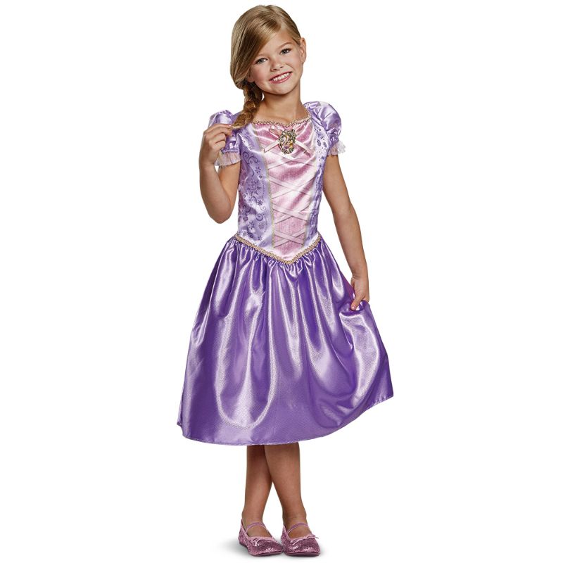 Photo 1 of Size 4-6 Toddler Disney Princess Rapunzel Halloween Costume Dress