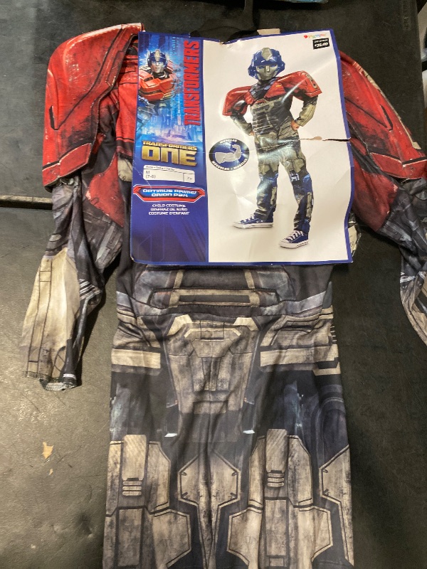 Photo 1 of Medium 7-8 Disguise DG164039K Kids Classic Muscle Transformers One Optimus Prime & Orion Pax Costume 