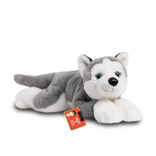 Photo 1 of FAO Schwarz Husky Cuddly Ultra-Soft Fur 15" Stuffed Animal
