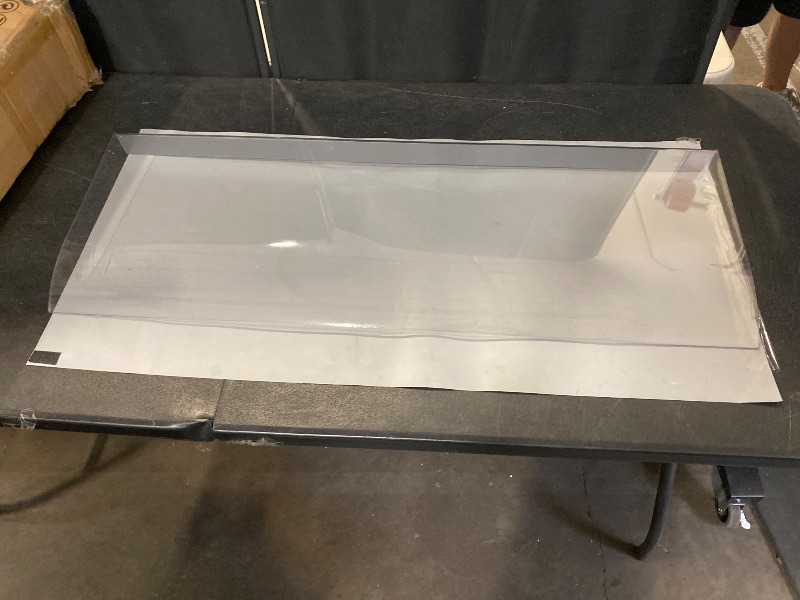 Photo 1 of Width 16" 31" 39" 47" 94" Window Awning Clear Polycarbonate Cover Exterior Door Canopy for Porch Patio Roof Rain Shelter 14" Depth