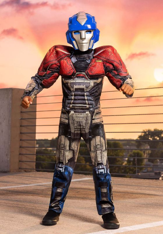 Photo 1 of Size M Disguise DG164039K Kids Classic Muscle Transformers One Optimus Prime & Orion Pax Costume