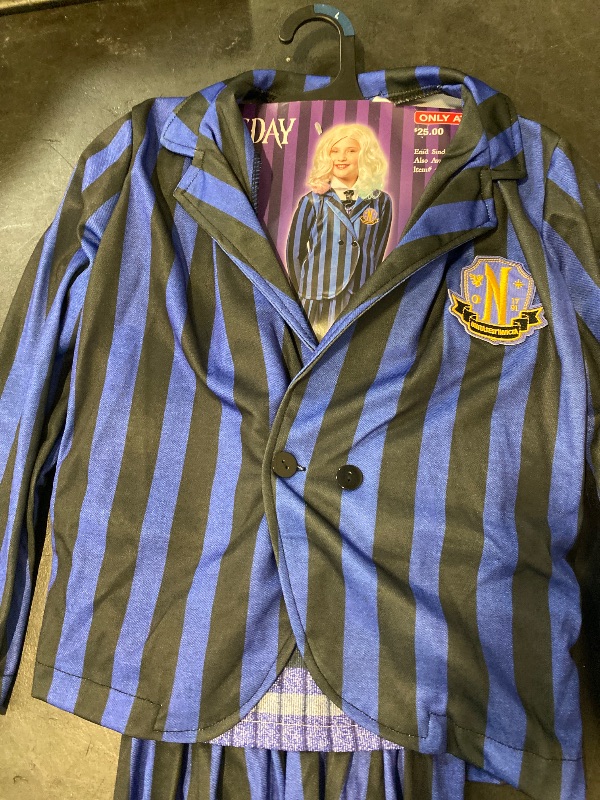 Photo 1 of Size L Wednesday Evermore Academy Enid Sinclair School Uniform Halloween Costume