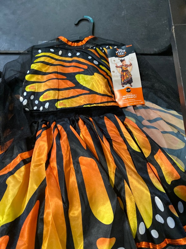 Photo 1 of Size L Rubies Girls Monarch Butterfly Costume
