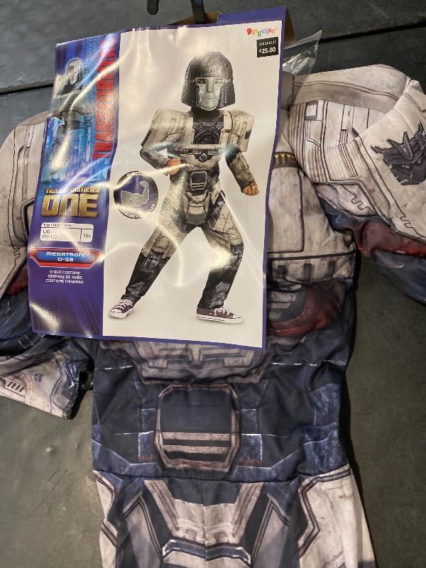 Photo 1 of Size L Disguise DG164049G Kids Classic Muscle Transformers One Megatron Costume