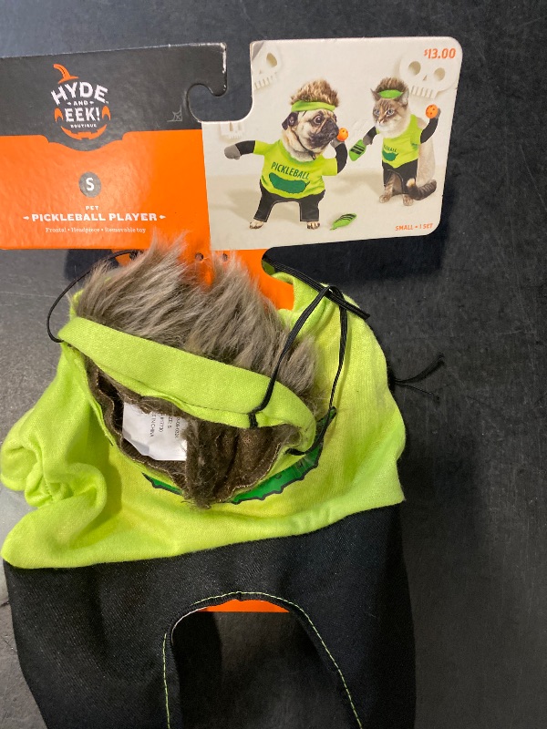 Photo 1 of Size M Halloween Frontal Pickleball Player Dog Costume  - Hyde and Eek! Boutique