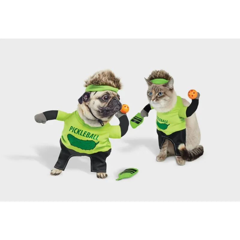 Photo 1 of Size M Halloween Frontal Pickleball Player Dog Costume - Hyde and Eek! Boutique