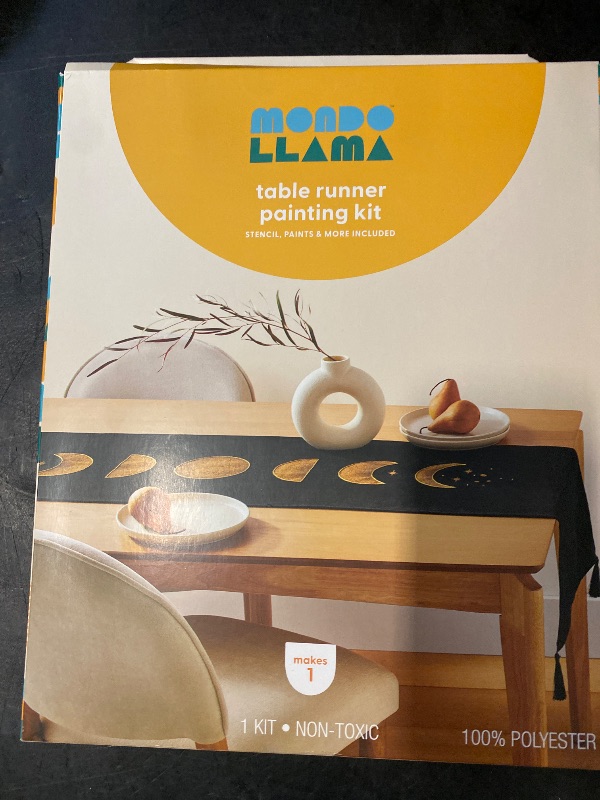 Photo 1 of 1pack Mondo Llama Celestial DIY Table Runner Kit