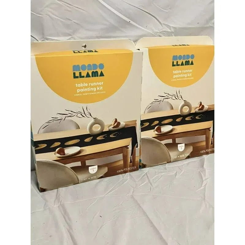 Photo 1 of 1pack Mondo Llama Celestial DIY Table Runner Kit