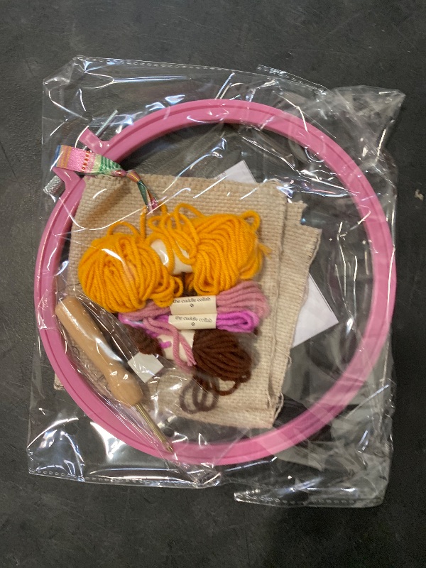Photo 1 of Cuddle Collab Punch Needle Kit Create Your Own Craft Dogs