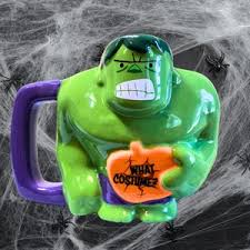 Photo 1 of 2 pack Zak Designs 11 fl oz Sculpted Halloween Mug Hulk