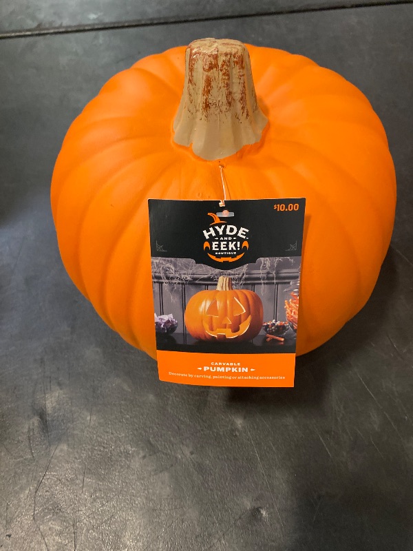 Photo 1 of Hyde and EEK! Boutique carvable pumpkin 