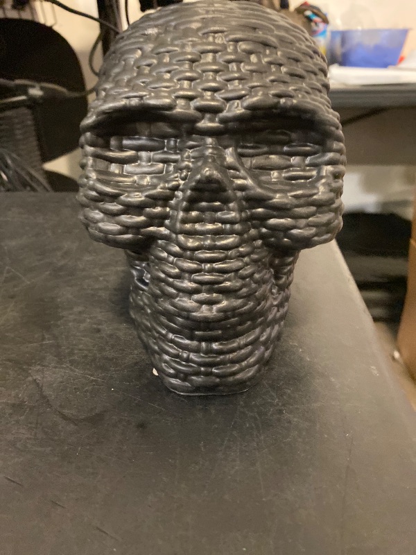 Photo 1 of 2 pack Hype & Eek Halloween Decor Skull