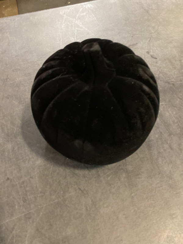 Photo 1 of Target Hyde & Eek! Flocked 7.5” Height - Halloween/Fall Pumpkin - Black - NEW